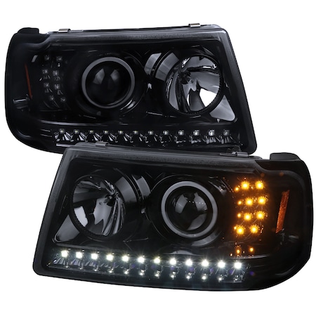 Spec-D Tuning 01-11 Ford Ranger Projector Headlights, 2LHP-RAN01G-TM 2LHP-RAN01G-TM